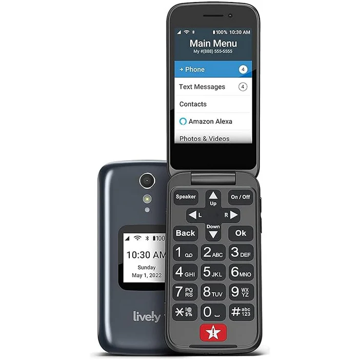 Jitterbug Flip2 Easy-To-Use Cell Phone For Seniors