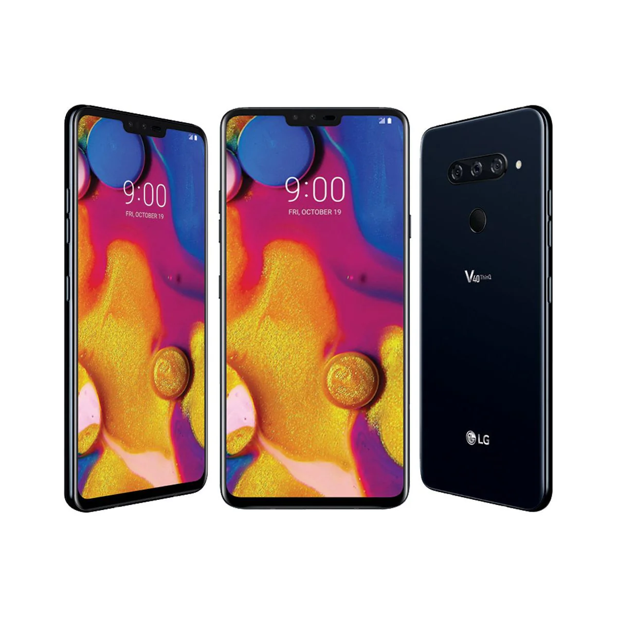 LG V40 ThinQ (LM-V405EBW) 6GB / 128GB 6.4-Inches LTE Dual SIM
