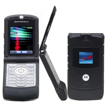 Motorola V3 RAZR Cell Phone GSM Unlocked (black) - Image 4