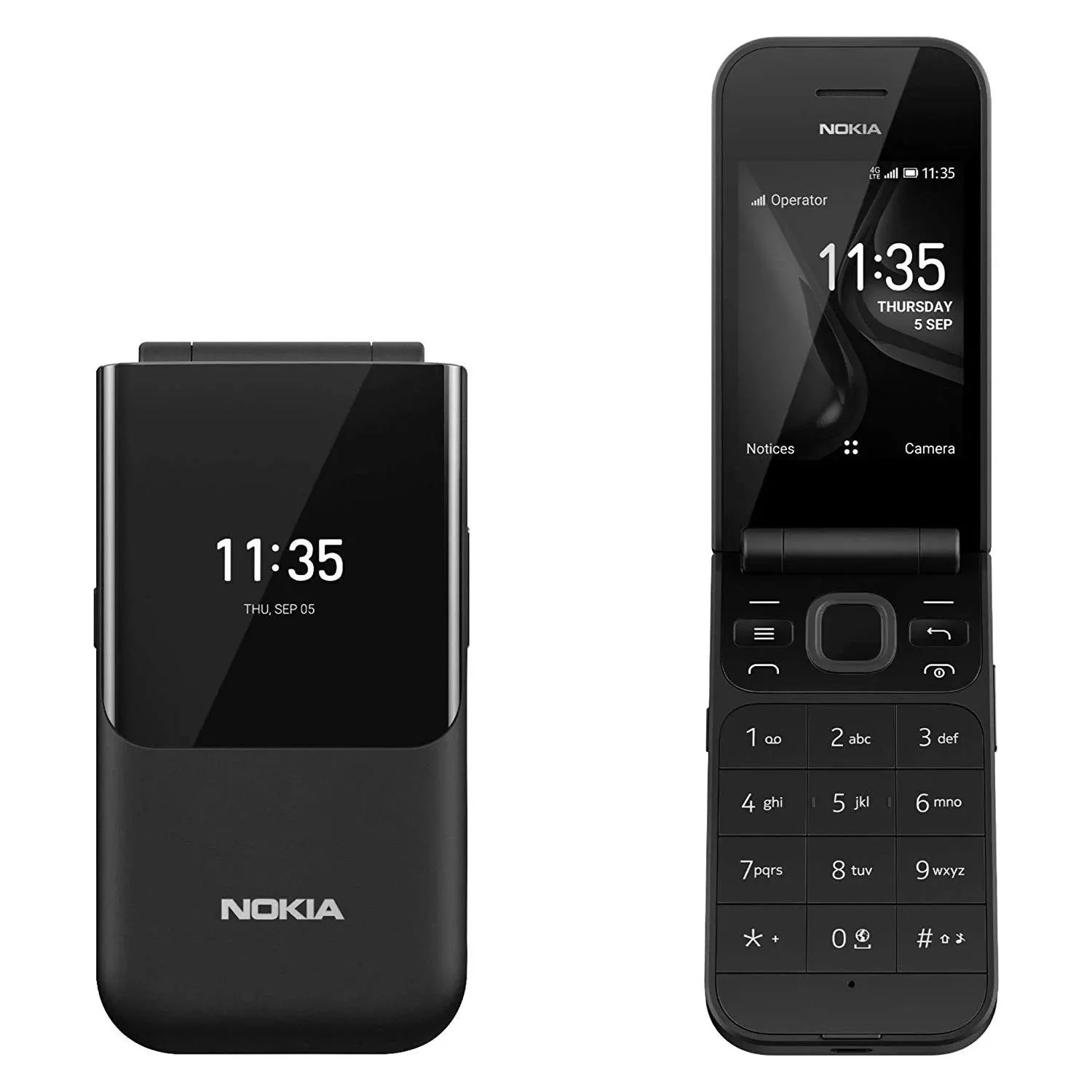 Nokia 2720, 2.8 inch (TA-1170) 4GB, Dual SIM, Flip Phone, CDMA Unlocked