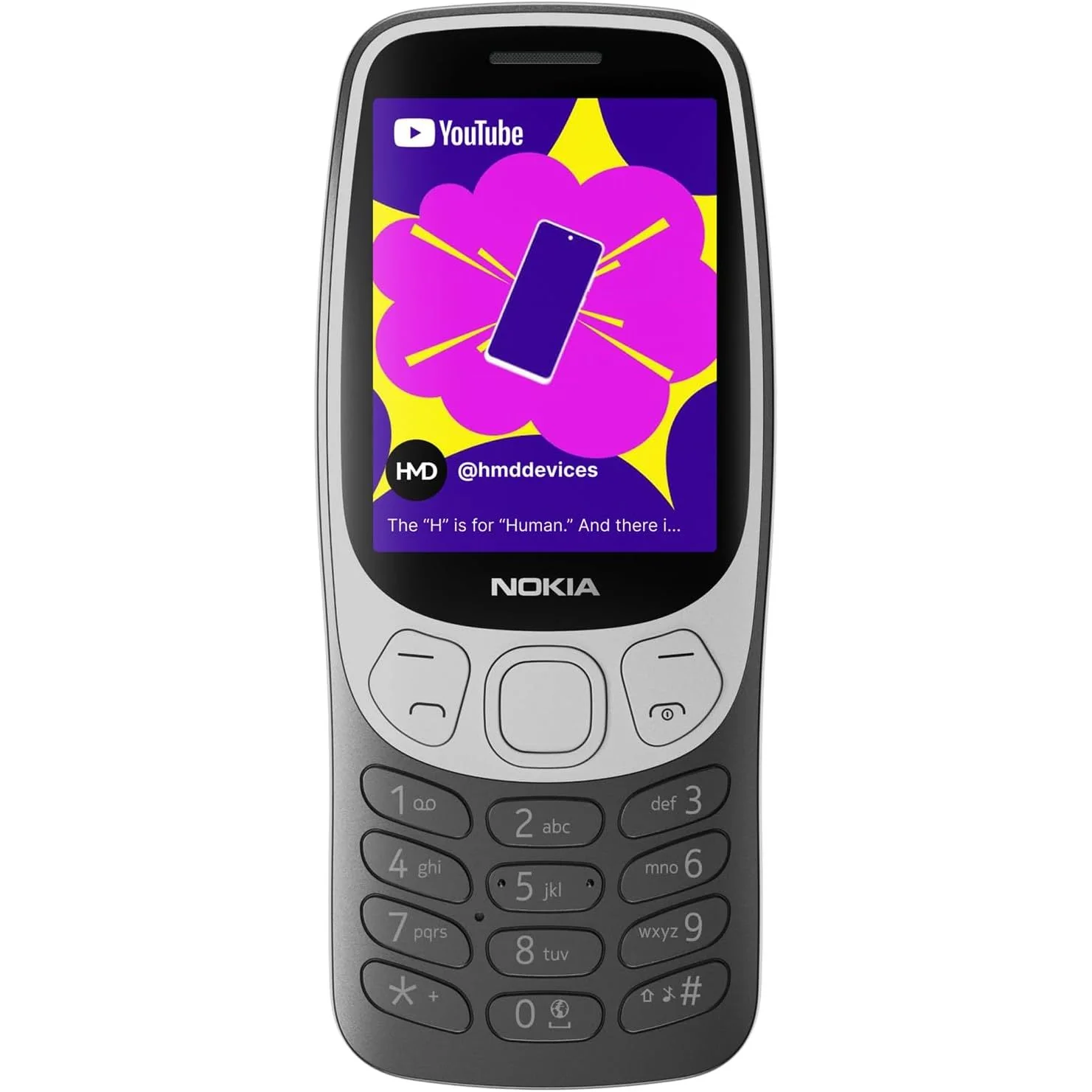 Nokia 3210 | Dual SIM | GSM | Unlocked | International Version | Grunge Black