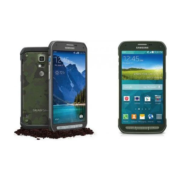 Samsung - Galaxy S 5 Active 4G Cell Phone, 16GB, Titanium Gray