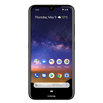 Unlocked Nokia - 2.2 with 32GB Memory Cell Phone - Steel (Silver)
