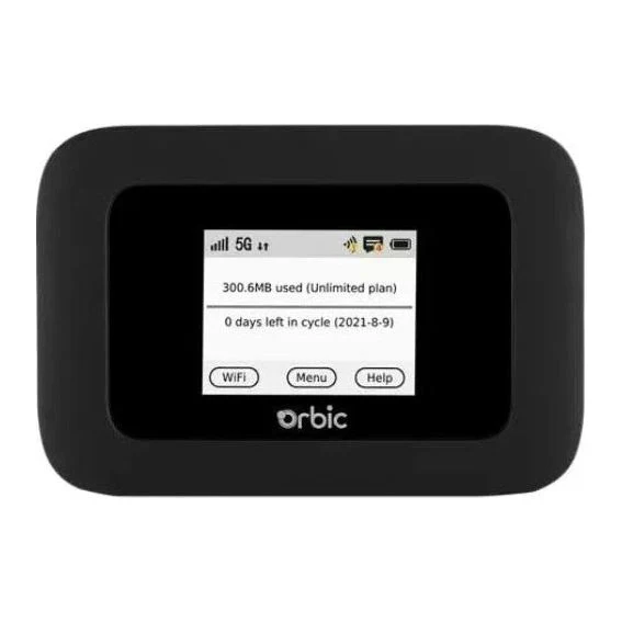 Verizon Orbic Speed R500L5 UW Mobile Hotspot Dual Band Modem